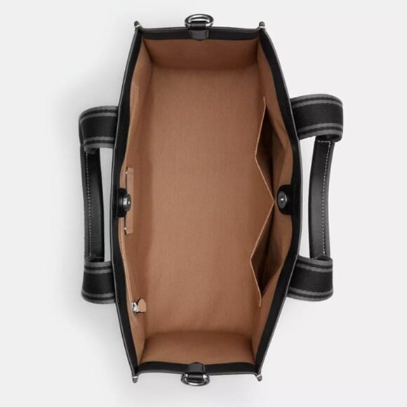 coach Smith Tote With Checkerboard Print CR101 - Picture 2 of 5